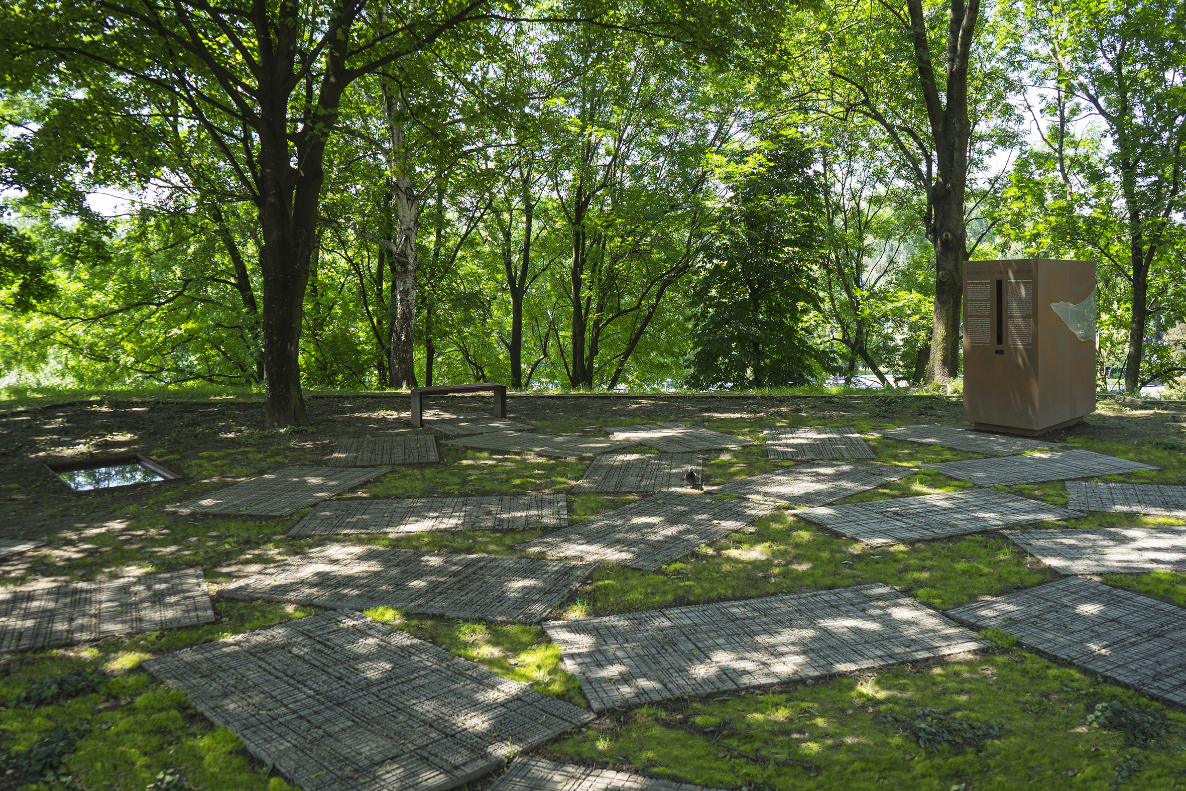 Park Pamięci Wielkiej Synagogi w Oświęcimiu